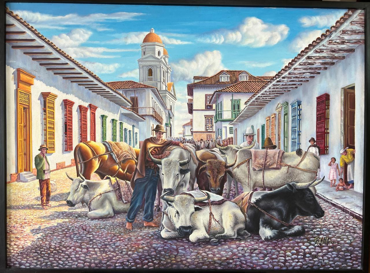 Arrieros en Palacé