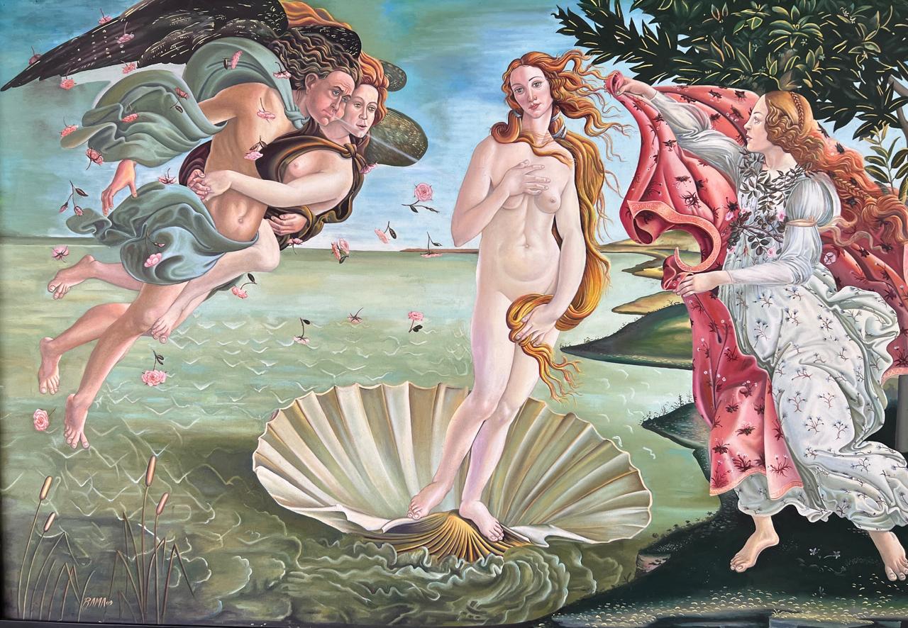 Estudio de la Venus — Botticelli